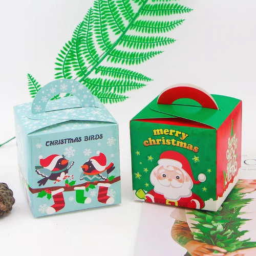 Apple, свежий милый креативный рождественский портативный защитный амулет, коробка, подарок на день рождения