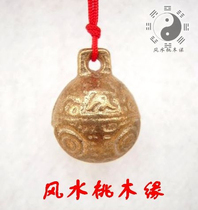 Tiger head Bell ancient method pure copper non-rust pet bell will ring sound puppy collar pendant accessories