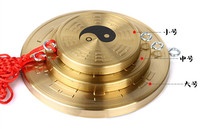 Bronze-faced Nine Palace Bagua Mirror Taiji Yin and Yang Bagua Compass Mirror Hall Pendant Large Medium and Small Town House