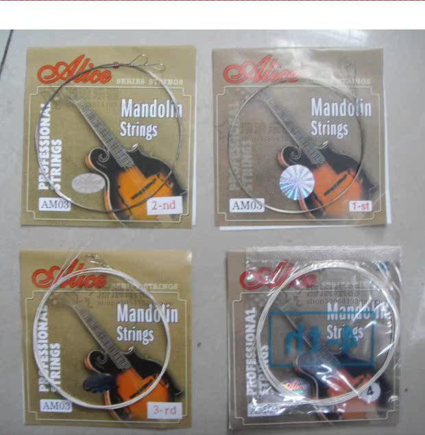 Công cụ sóng mandolin chuỗi mandolin chuỗi harpsichord thiết lập chuỗi chất lượng thương hiệu cũ Alice chuỗi - Phụ kiện nhạc cụ các dây đàn guitar