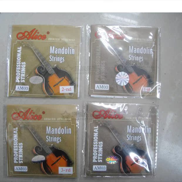Công cụ sóng mandolin chuỗi mandolin chuỗi harpsichord thiết lập chuỗi chất lượng thương hiệu cũ Alice chuỗi - Phụ kiện nhạc cụ các dây đàn guitar