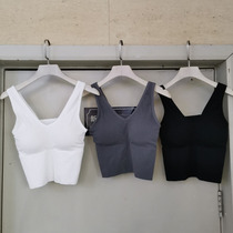  Net red autumn new kakamei back small camisole sexy short backless umbilical underwear outer wear bottoming shirt