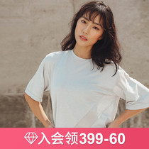 Runaway Loli half-sleeve training yoga top sports short-sleeved womens loose running quick-dry T-shirt fitness blouse