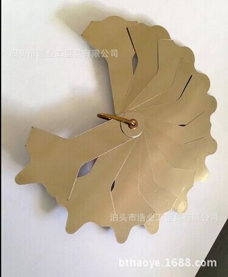 Radius Welding Boilerplate 304 Stainless Steel Welding Gauge R3-12 Rounded Gauge Arc Gauge Welt Gauge 12 sheet