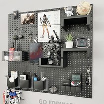 Photo wall against the wall artifact balcony wall hanging wall multi-layer combination decoration partition wall household shower room storage