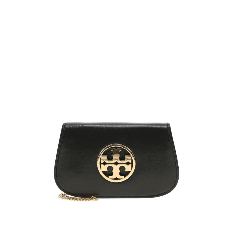 Tory Burch Counter Model Reva Series Leather Women's Shoulder Crossbody Clutch Bag 152250