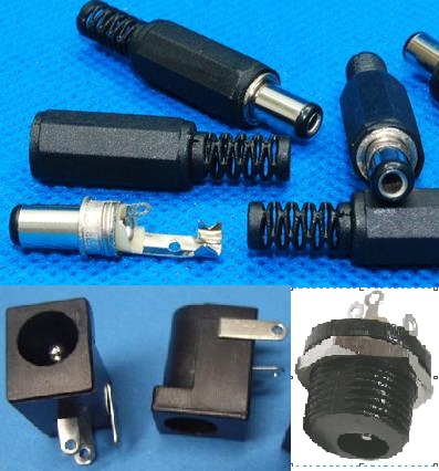 DC socket PJ321 plug 5 5x2 1mm DC-005 power supply seat 3 5X1 1mm power plug DC-002