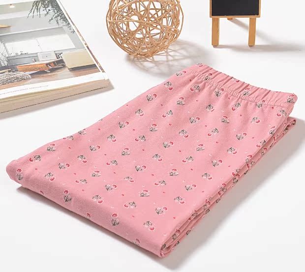 Quần nữ mùa thu 2018 mới mặc một chiếc quần cotton cotton mỏng có phần thun co giãn Quần XL ấm áp quần tất nữ