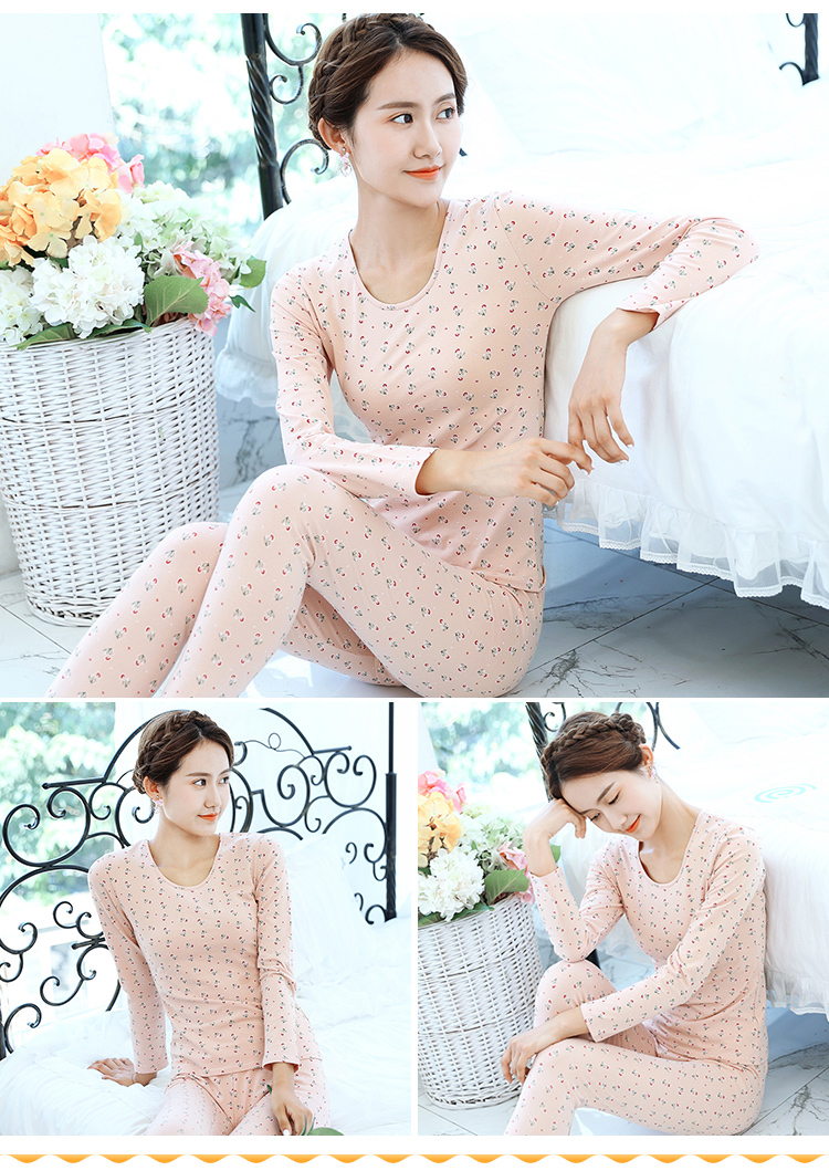 Cotton trung niên ấm quần lót cotton mùa thu quần dài phù hợp với mẹ kích thước lớn áo len cotton đường chỉ quần do bo