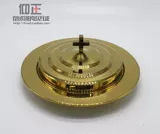 Церковное применение священного ужина Золотая Святая Торт Платформа+Один шапка с ваалькой. Бесплатная доставка.