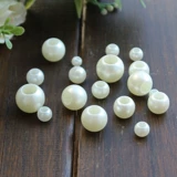 Белые бусины из жемчуга, резинка, аксессуар, аксессуары