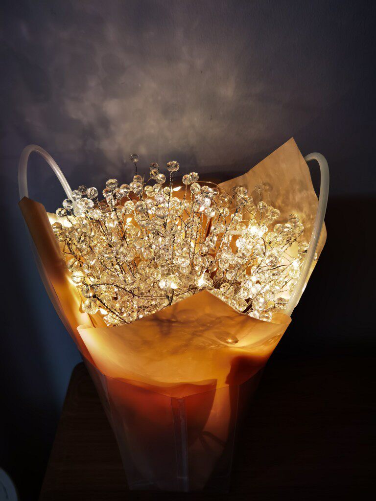 Другие материалы 节日创意满天星灯装饰花束摆件手工diy材料包闺蜜女朋友生日礼物