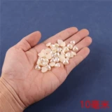 Бежевые бусины из жемчуга в виде сердечка в форме сердца, мобильный телефон