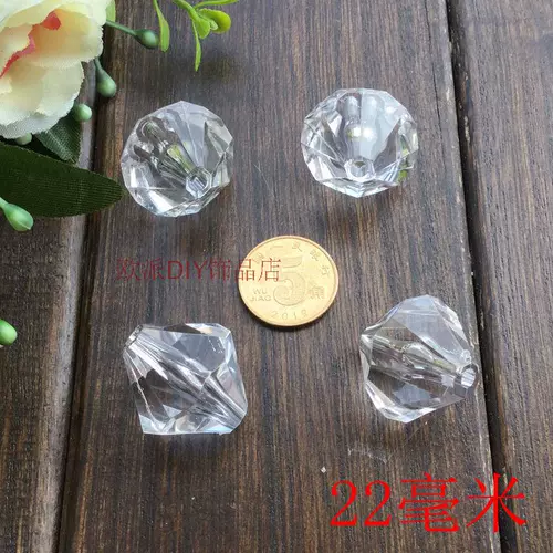 Браслет из бисера ручной работы, бусины, прозрачные аксессуары, акриловая штора, 6-22мм