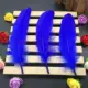 1 кусок 5 кусочков сокровища синего
