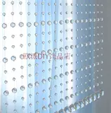 Прозрачные стеклянные бусины, штора, браслет из бисера ручной работы, аксессуар с аксессуарами, набор материалов, «сделай сам»