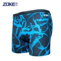 2019 new ZOKE mens swimsuit sexy sports plus size loose and comfortable quick-drying mens swimming trunks