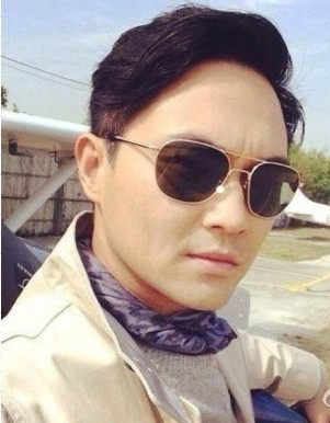 Hong Kong moscot sun glasses Johnny Depp Depp Zhang Zhilin aviator glasses