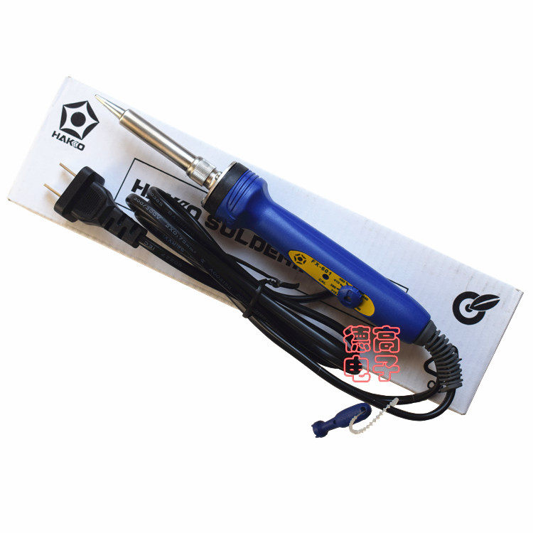 Original HAKKO Japan white FX-601-08 thermostat electric soldering iron 42W 934 upgraded version