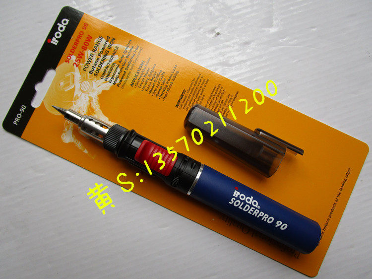 Original IRODA Taiwan IRODA electronic fire gas soldering iron PRO-90 gas soldering iron