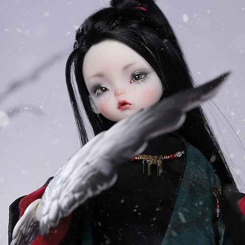 Кукол -зона Джейд Берд Цинфенг Мингиен 6 очков BJD Doll DZ Оригинальный национальный ветер Специальный тело SD Голые крылья куклы кукла