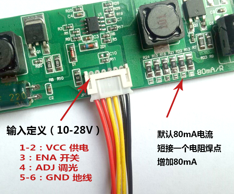 CA-266S mới LED màn hình LCD phổ 32-65 inch mới tăng cường bảng mạch liên tục hiện tại 80-480mA - TV thay màn hình tivi