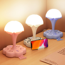 Universal LED desk lamp student dormitory eye protection USB socket bedroom bedside Home Office feeding board Night Light
