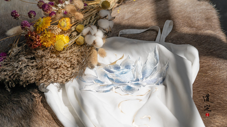 Han suit rental (Tao) Ice Lotus Embroidery Lotus Hangshi Accessories Han Song Dynasty 1Y0237