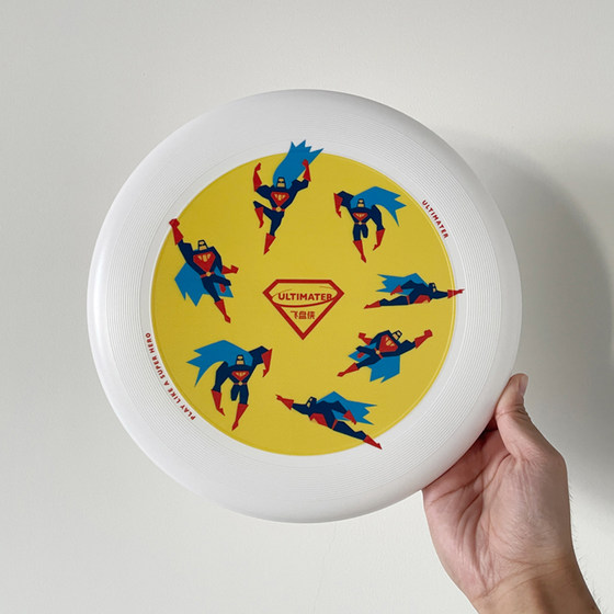 Frisbee League Ultimate Frisbee Man Superman Professional Competition 175g Standard Adult Outdoor Sports Training Leisure