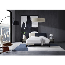 Gujia Furniture Modern Leather Art Bed