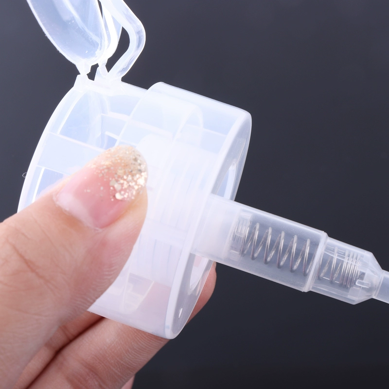 Dụng cụ làm móng tay sơn móng tay chai nước chai nhựa chai nhựa báo chí chai rỗng chai dày có khóa chống chai rượu - Công cụ Nail