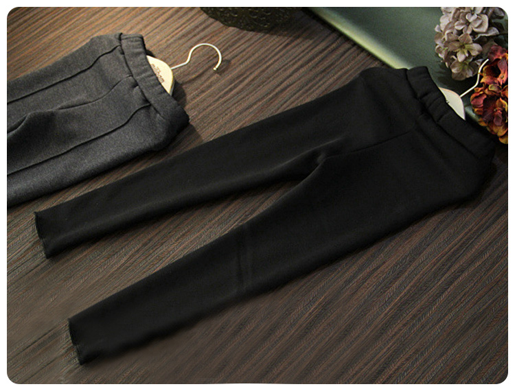 Quần bé gái cộng với quần legging nhung dày ấm áp mùa đông quần áo trẻ em mới quần thun co giãn mới 2018 các mẫu quần đẹp cho bé yêu