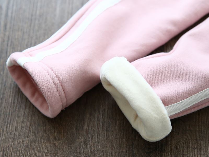Cô gái cộng với chàng trai nhung quần trẻ em nhỏ dày trẻ em Chàng trai và cô gái quần trẻ em trẻ em quần thể thao đồ bé gái