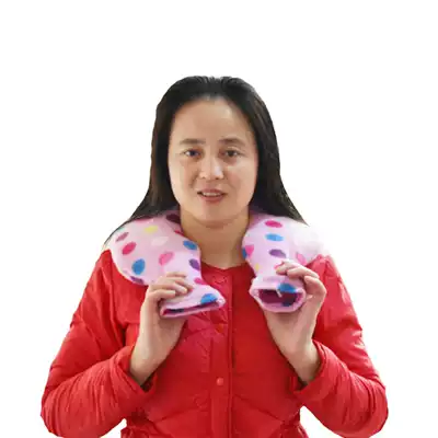 Explosion-proof thickened PVC water injection hot water bag U-shaped hot water bag cervical vertebra warm water bag neck hot compress U-shaped water bag