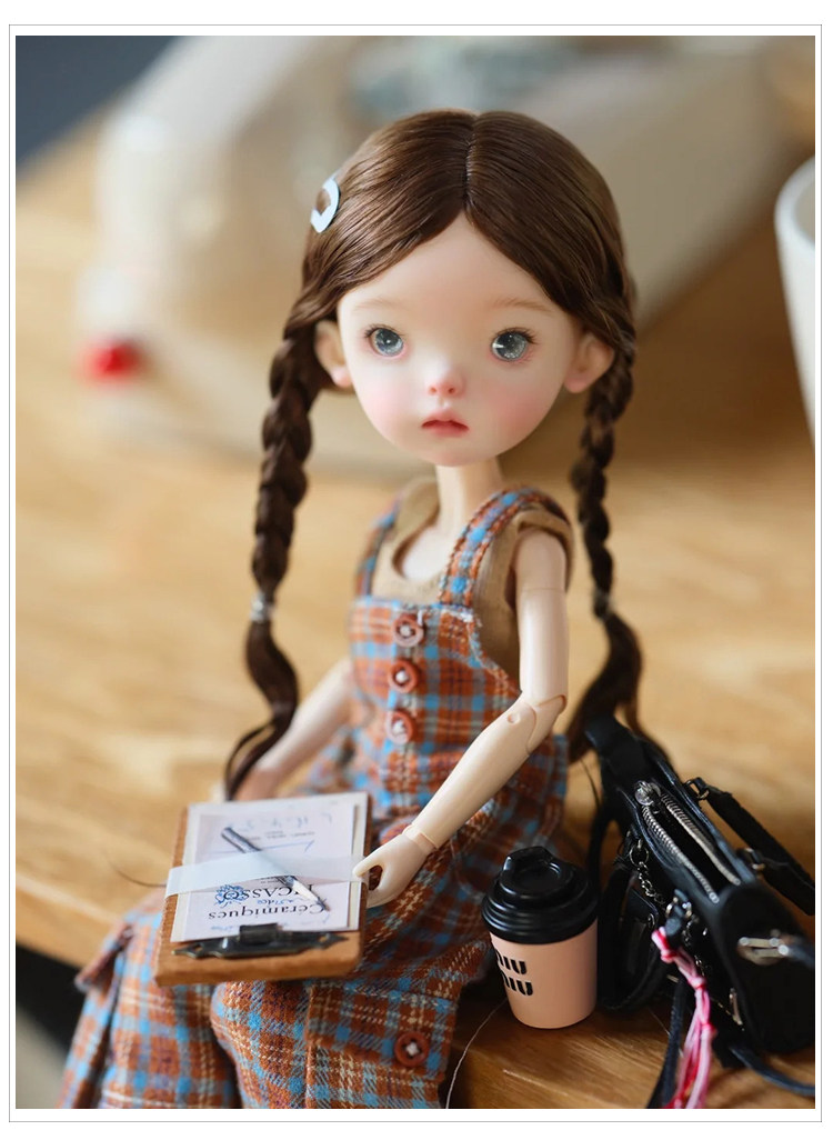 landoudouアウトフィット Landoudou 1/6 BJD Doll SD Faceup Eyes Resin Girl Landazz Female