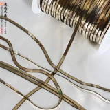 Медная цепочка, золотые очки, китайская шпилька с кисточками, аксессуар ручной работы, аксессуары, 3мм, DIY, 1м