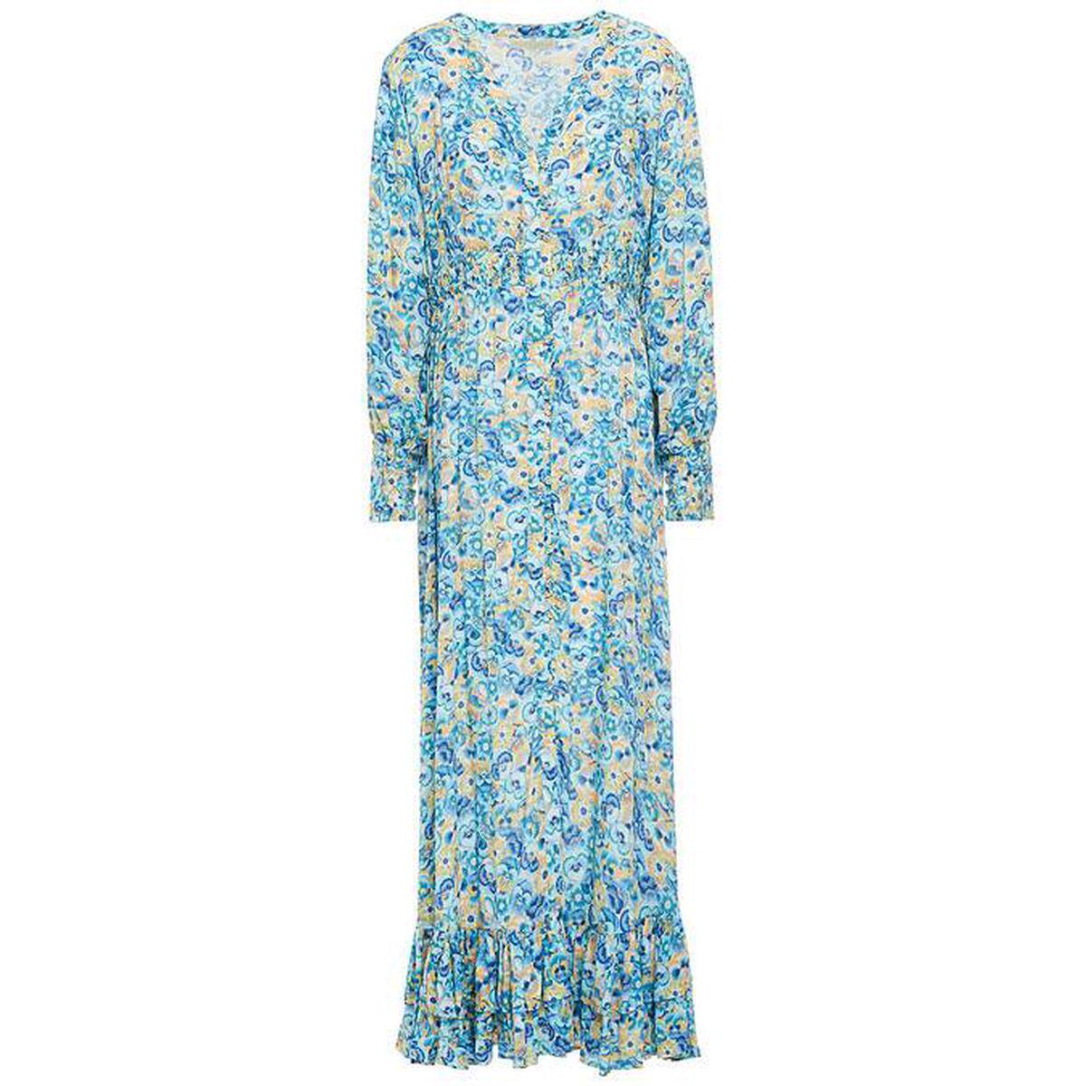 Paloma Blue Carly cramps printed thin yarn long version of dress 2022 new spring summer ladies
