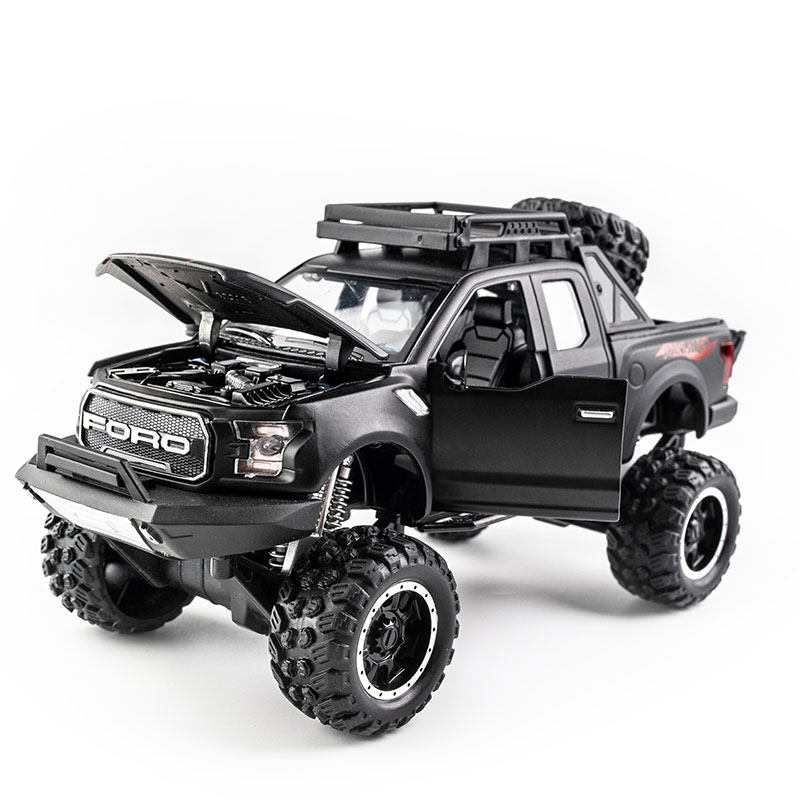 Ford Raptor F150 Pickup Truck Modified Large Wheel Version