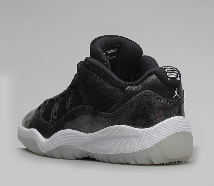 Burdock Air Jordan 11 Low Big Devil Baby Children Shoes 505836-505835-010 - Giày dép trẻ em / Giầy trẻ giày adidas cho bé trai