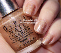 American OPI nail polish ds Diamond Designer Series elegant camel gold DS031