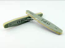 American OPI polished nail surface flat frustration FLE X220 280 sand number FI641 631 100 180