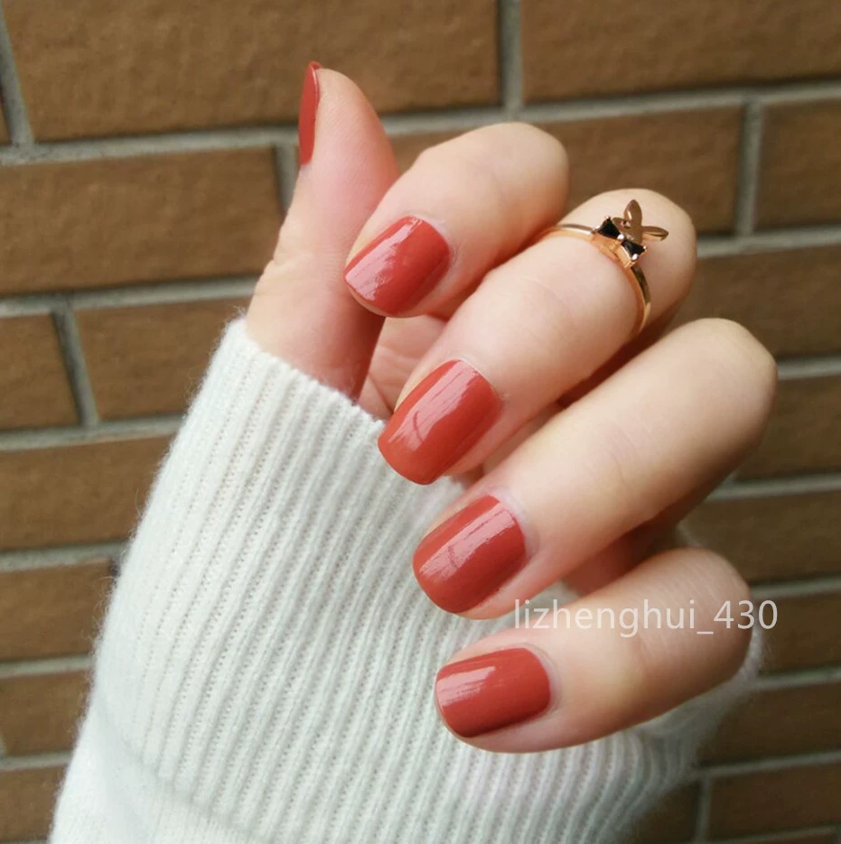 Sơn móng tay OPI chính hãng của Mỹ 2016 Fall Washington Rouge Earth Orange W58 Yank My Doodle - Sơn móng tay / Móng tay và móng chân