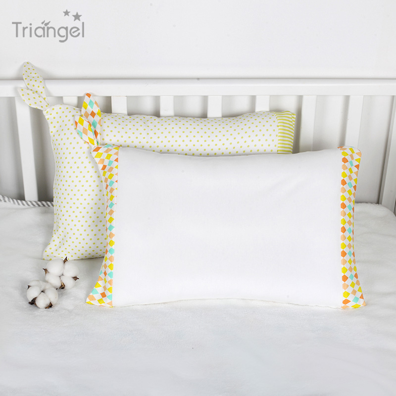 (Knitted Cotton) Baby Pillowcase Newborn Baby Pillowcase Cotton Children's Bedding 30x50cm