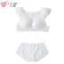 Lan Miao bra set new Xia Xi ren thanh lịch 3/4 vừa dày cúp gợi cảm tụ tập bra bra - Bộ đồ lót