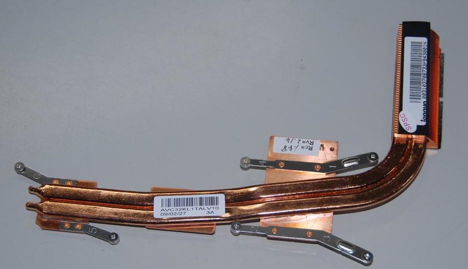 Original LENOVO ideapad Y450 Y450A radiator heat sink heat sink fan