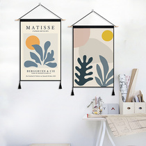 Morandi Nordic ins tapestry decorative painting Living room wall hanging cloth Matisse art background cloth hanging canvas art