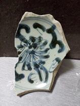 Rare 5 Yuan series group Six ancient porcelain pieces Monolithic Porcelain Antique Specimens Palate Genuine Bag Old Porcelain Bowl bottle Cup Pot Pot