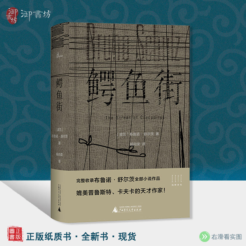 Authentic Book "Crocodile Street" Hardcover by Bruno Schulz, Translated by Yang Xiangrong. Schulz Uses Highly Original Descriptions to Capture Unusual Childhood Memories. Guangxi Normal University. in Stock with Free Shipping Authentic Book "Crocodile Street" Hardcover by Bruno Schulz, Translated by Yang Xiangrong. Schulz Uses Highly Original Descriptions to Capture Unusual Childhood Memories. Guangxi Normal University. in Stock with Free Shipping
