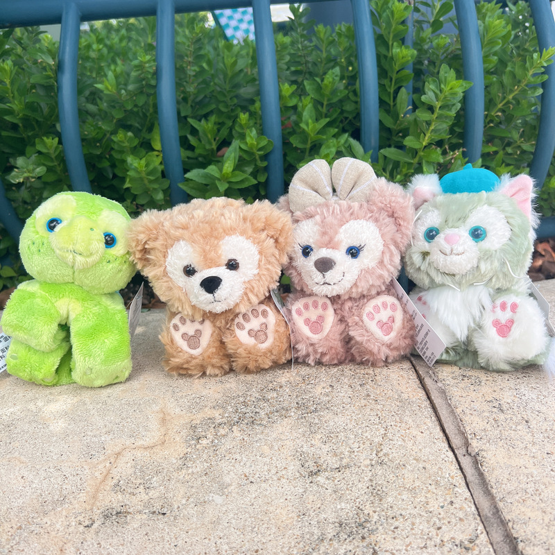 Shanghai Disney Domestic Agent Gelatoni, Shelliemouse, Duffy, Olaf, Mirra Plush Bracelet Accessories Gift
