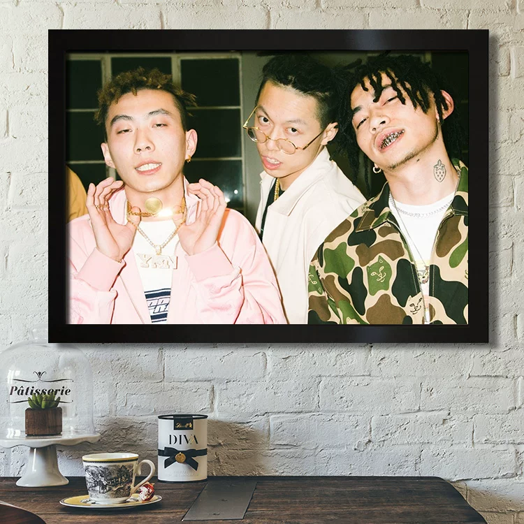 Плакат 15-летия, четыре размера, Мa Сивуэй, рэп-хип-хоп, братья Higher Brothers, декоративная подвесная картина
